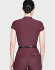 Velya Short Sleeve Base Layer (Rosewood)