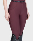 Velya Riding Leggings + Belt (Rosewood)