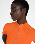 Frame Short Sleeve Base Layer (Tangerine)