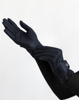 Emblem Riding Gloves (Navy)