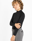 YR Code Long Sleeve Base Layer (Black)