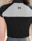 Aveen Polo Shirt (Black/Grey)