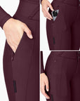Vision Breeches (Burgundy)