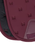 Stamp Jumping Saddle Pad (Burgundy)