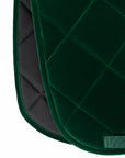 Velvet Jumping Saddle Pad (Jade)