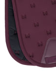 Stamp Jumping Saddle Pad (Burgundy)