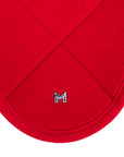 Velvet Ear Bonnet (Crimson)