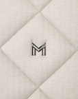 Herringbone Dressage Saddle Pad (Beige)
