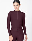Origin Long Sleeve Base Layer (Burgundy)