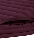Delta Dressage Saddle Pad (Burgundy)