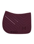 Delta Jumping Saddle Pad (Burgundy)