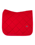 Velvet Dressage Saddle Pad (Crimson)