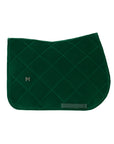 Velvet Jumping Saddle Pad (Jade)