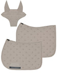 Stamp Jumping Saddle Pad (Taupe)