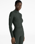 Frame Long Sleeve Base Layer (Hunter Green)