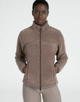Ciara Teddy Jacket (Taupe)