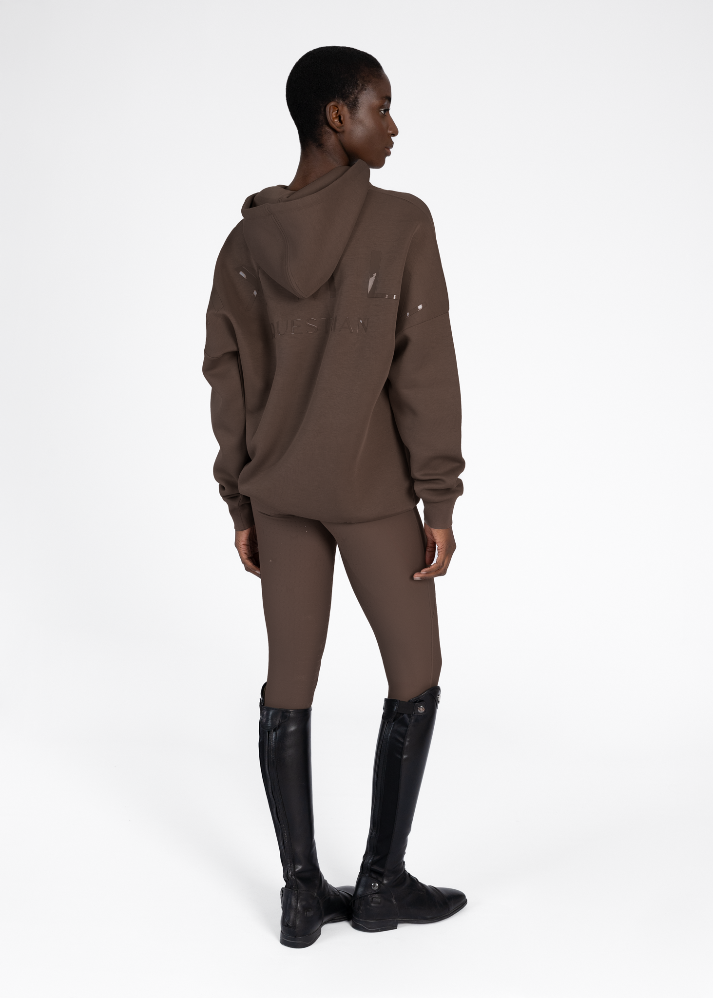 Women Icon Oversized Hoodie (Mocha)