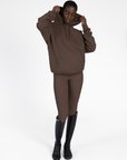 Women Icon Oversized Hoodie (Mocha)