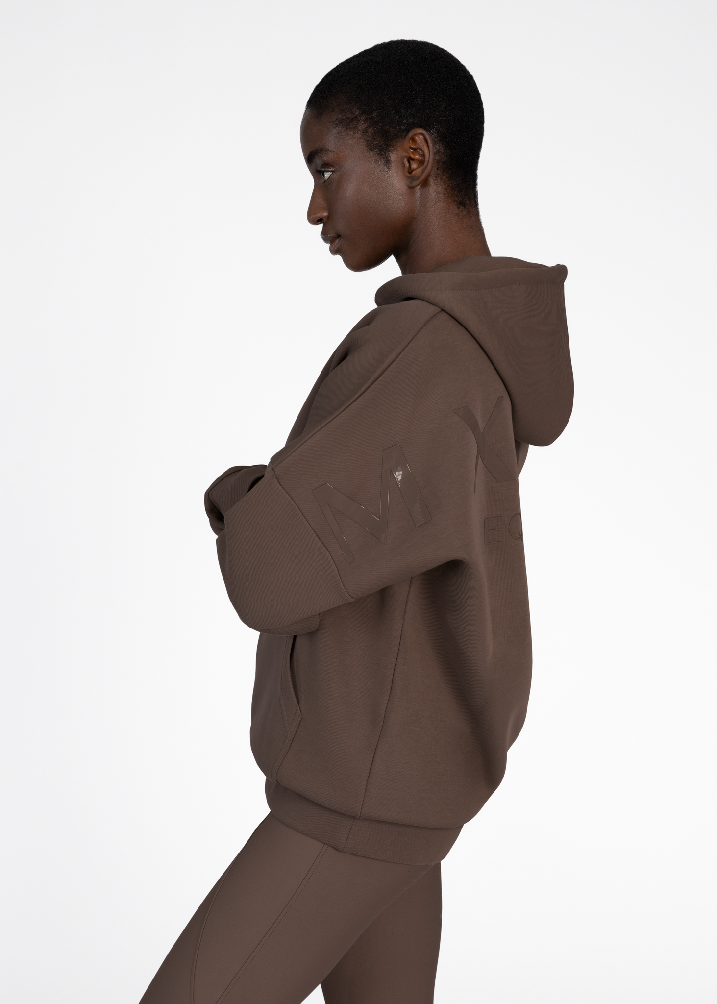 Women Icon Oversized Hoodie (Mocha)