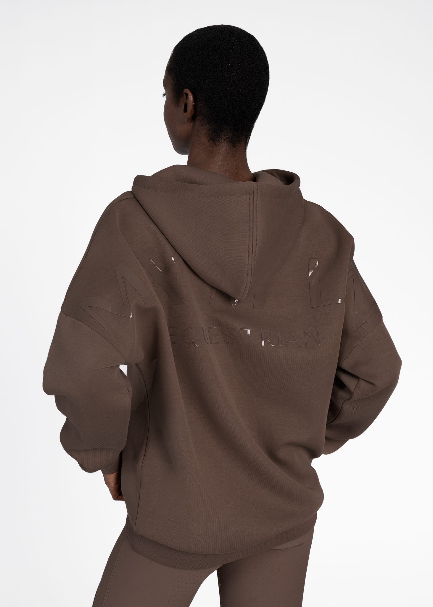 Women Icon Oversized Hoodie (Mocha)