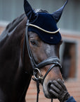 Velvet Ear Bonnet (Sapphire)