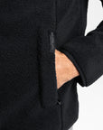 Men Clan Teddy Halfzip (Black)