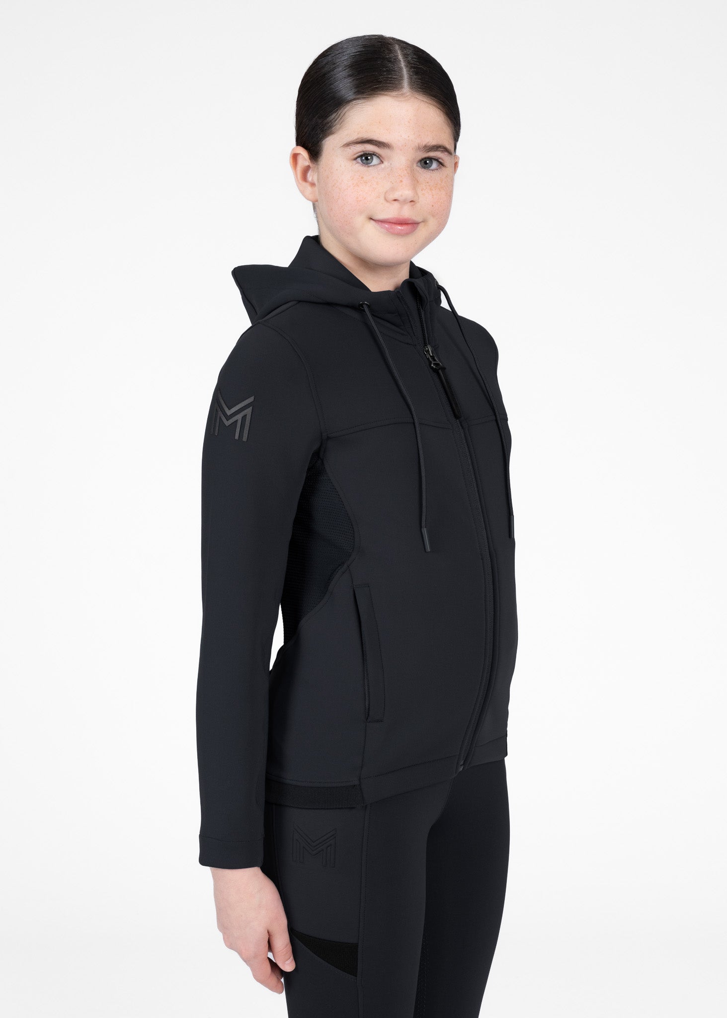 YR Club Zip Hoodie (Black)