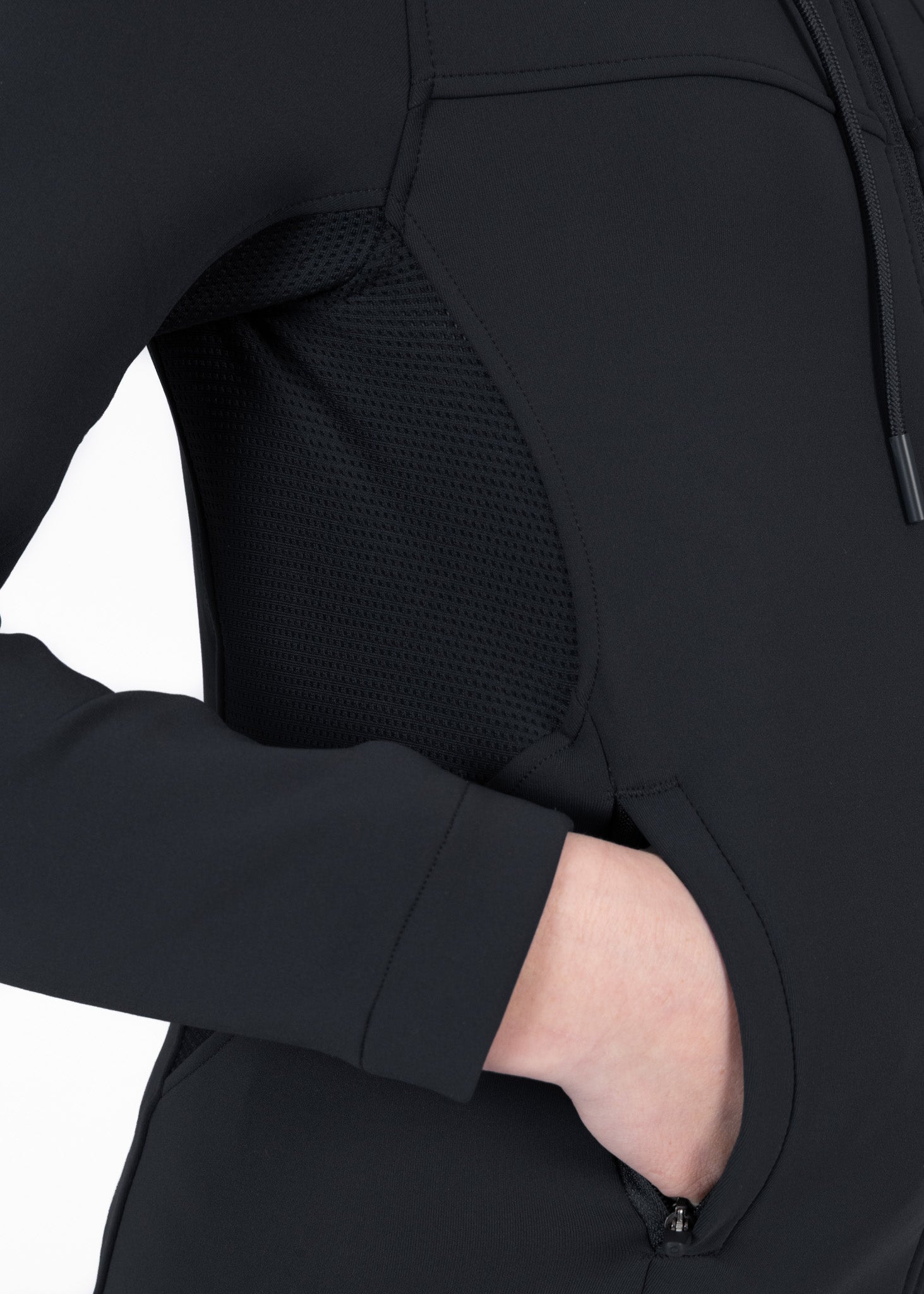 YR Club Zip Hoodie (Black)