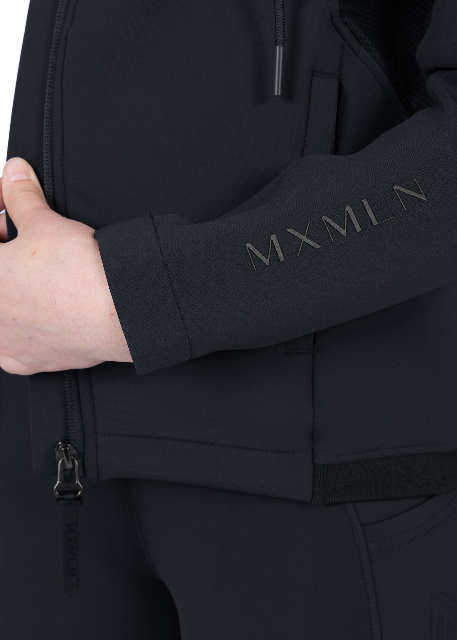 YR Club Zip Hoodie (Black)