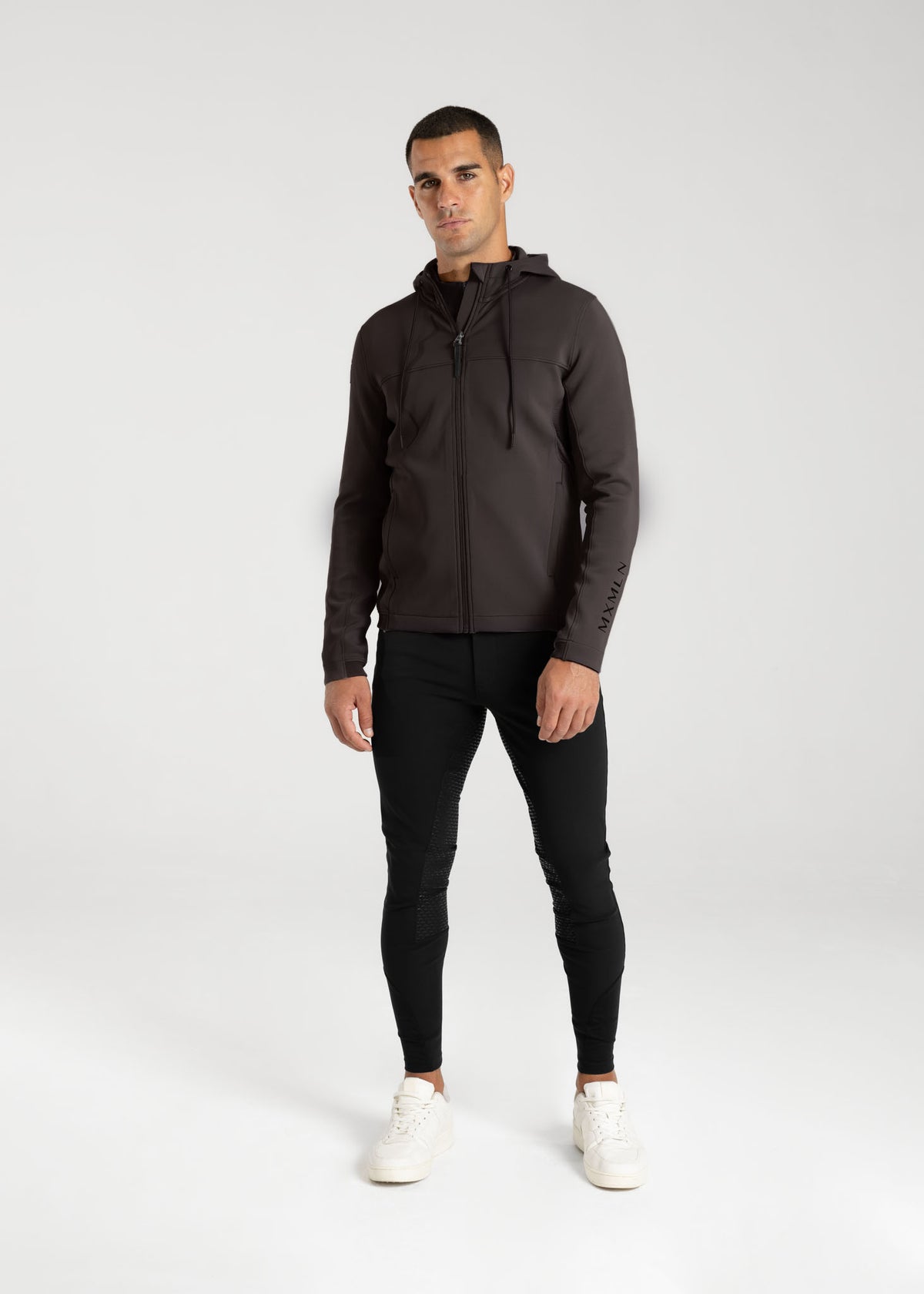 Club Zip Hoodie (Espresso)