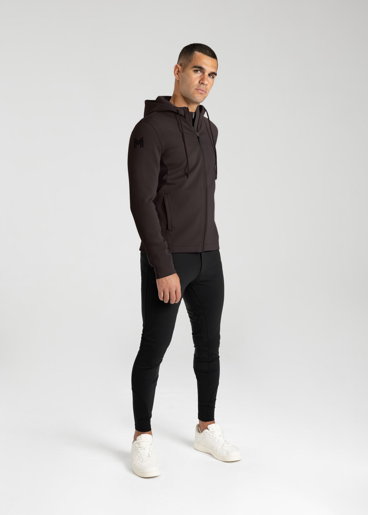 Club Zip Hoodie (Espresso)