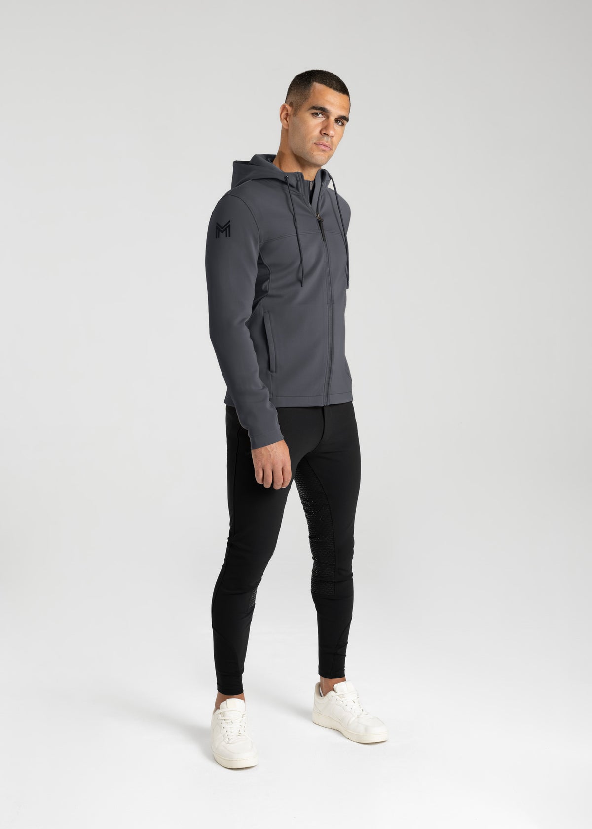Club Zip Hoodie (Graphite)