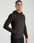 Club Zip Hoodie (Espresso)