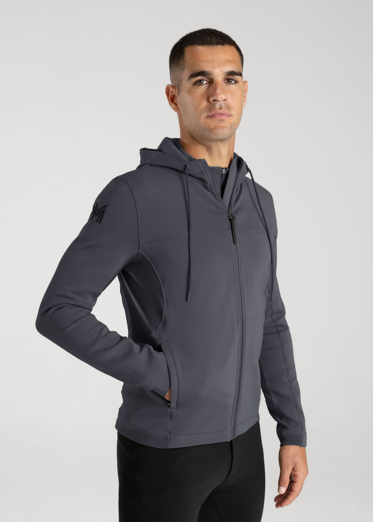 Club Zip Hoodie (Graphite)
