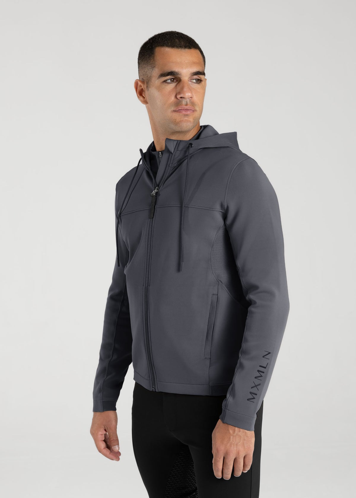 Club Zip Hoodie (Graphite)