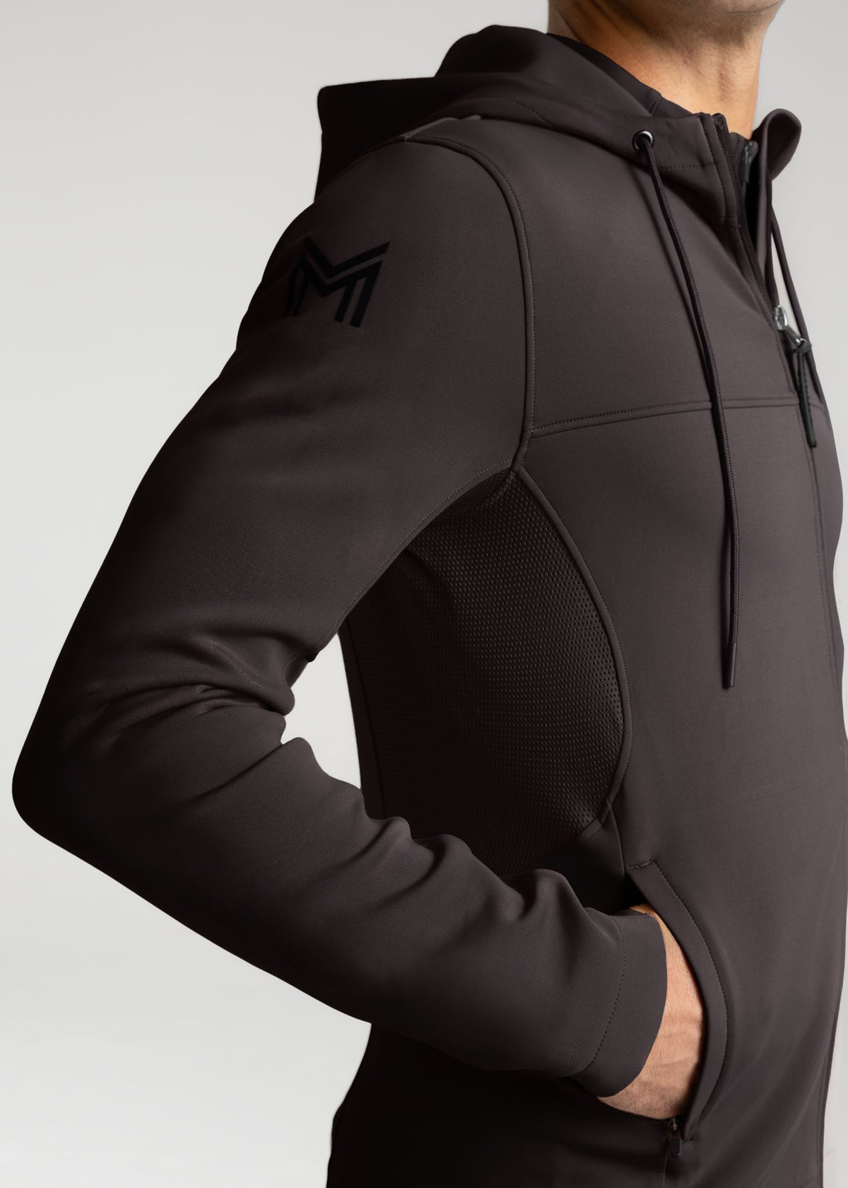 Club Zip Hoodie (Espresso)