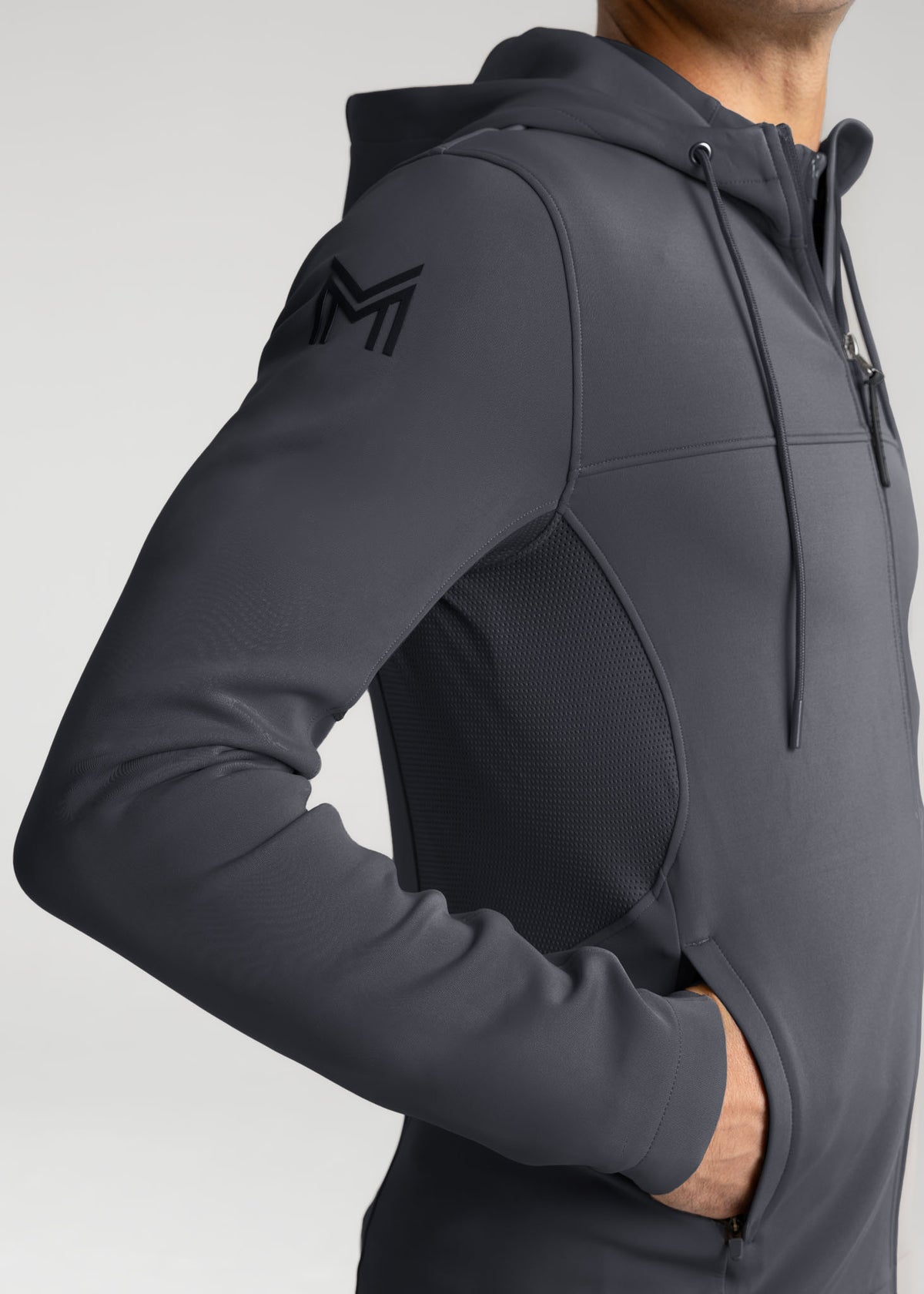 Club Zip Hoodie (Graphite)