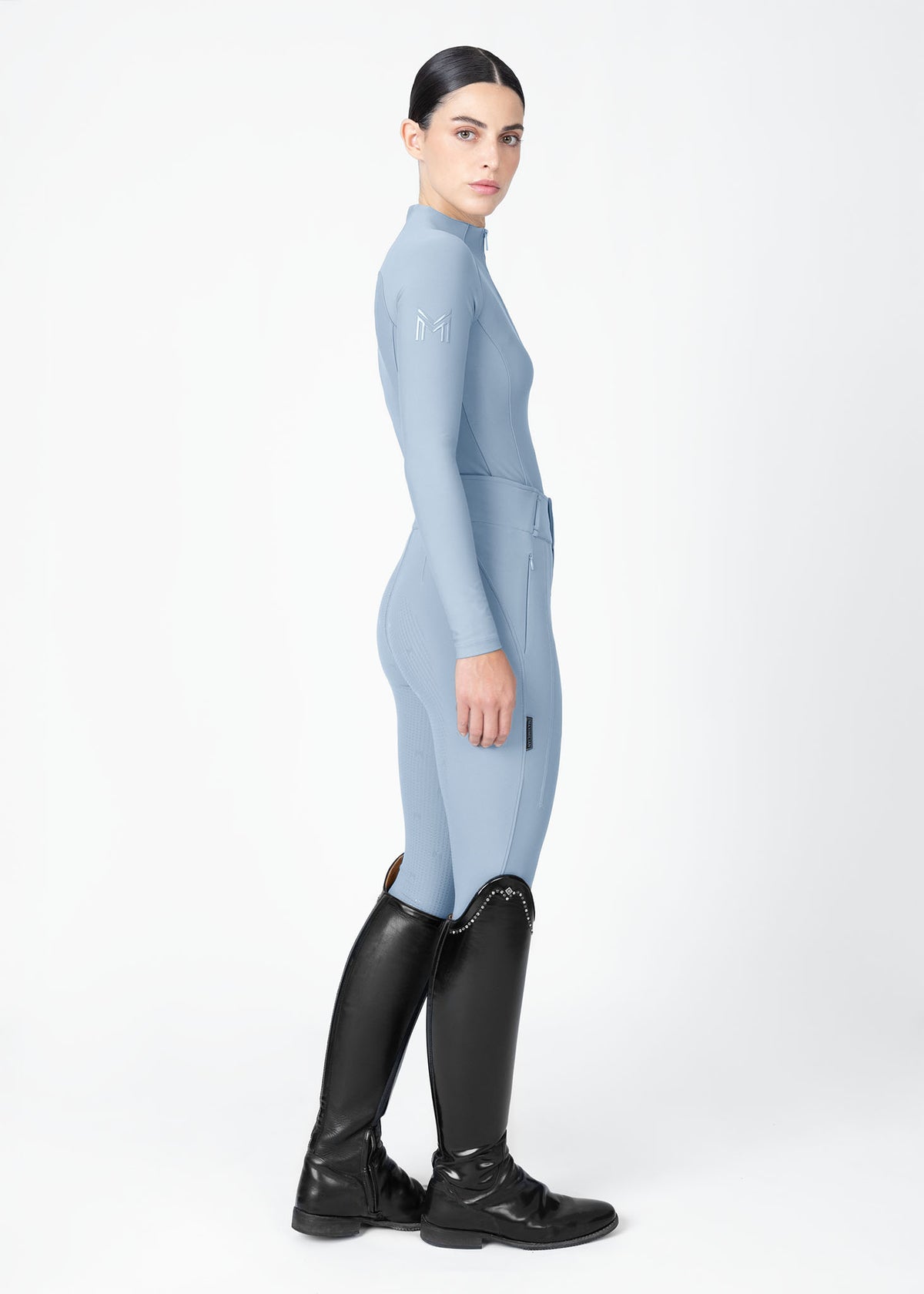Origin Long Sleeve Base Layer (Aqua)