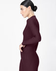 Origin Long Sleeve Base Layer (Burgundy)