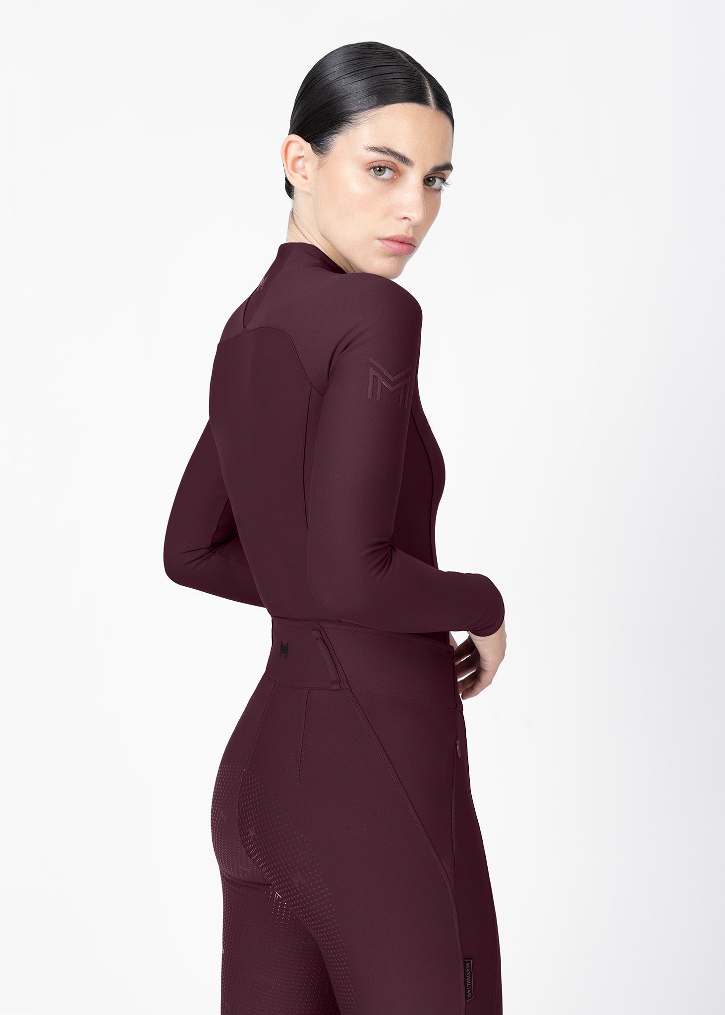Origin Long Sleeve Base Layer (Burgundy)