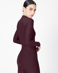 Origin Long Sleeve Base Layer (Burgundy)