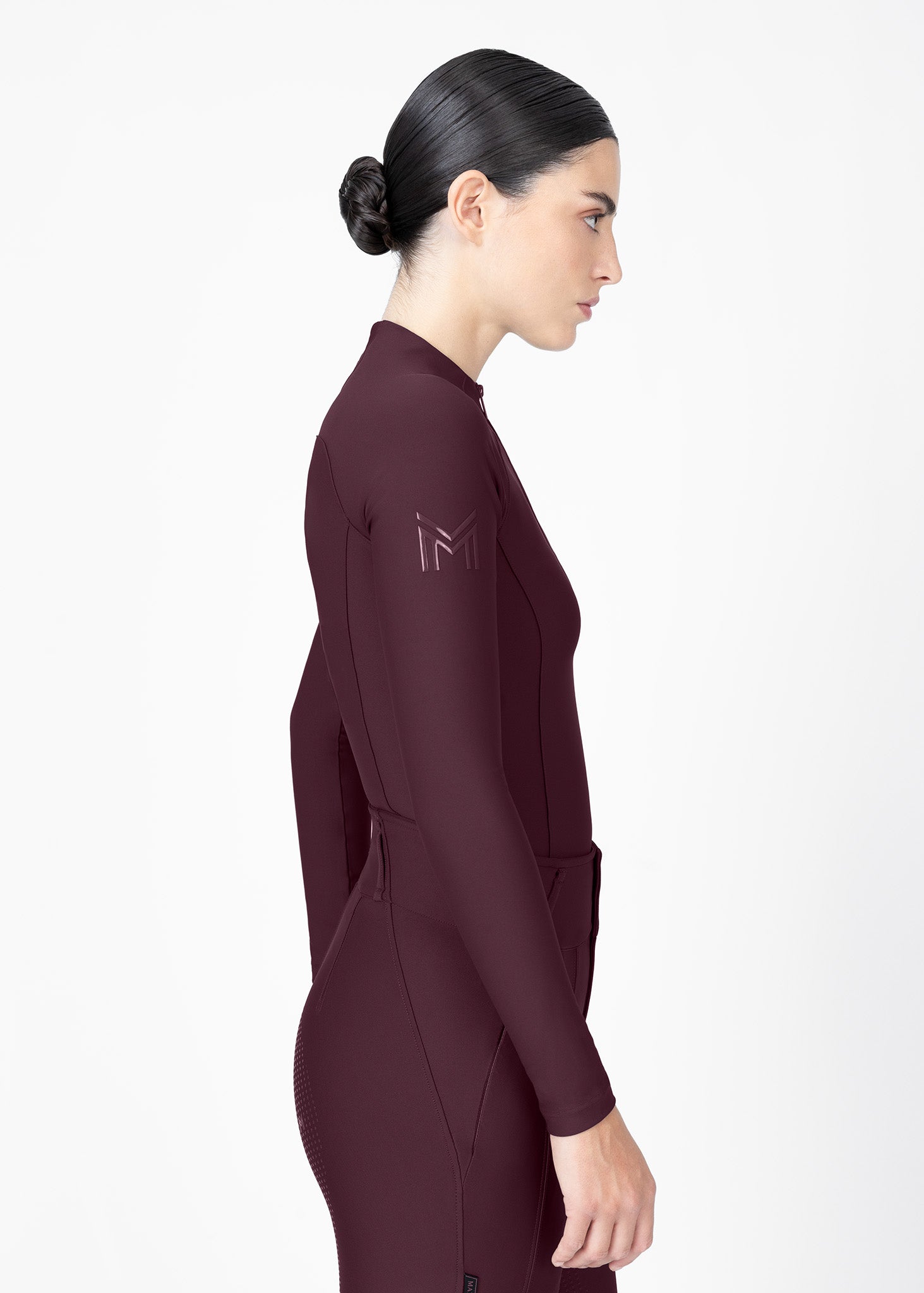 Origin Long Sleeve Base Layer (Burgundy)
