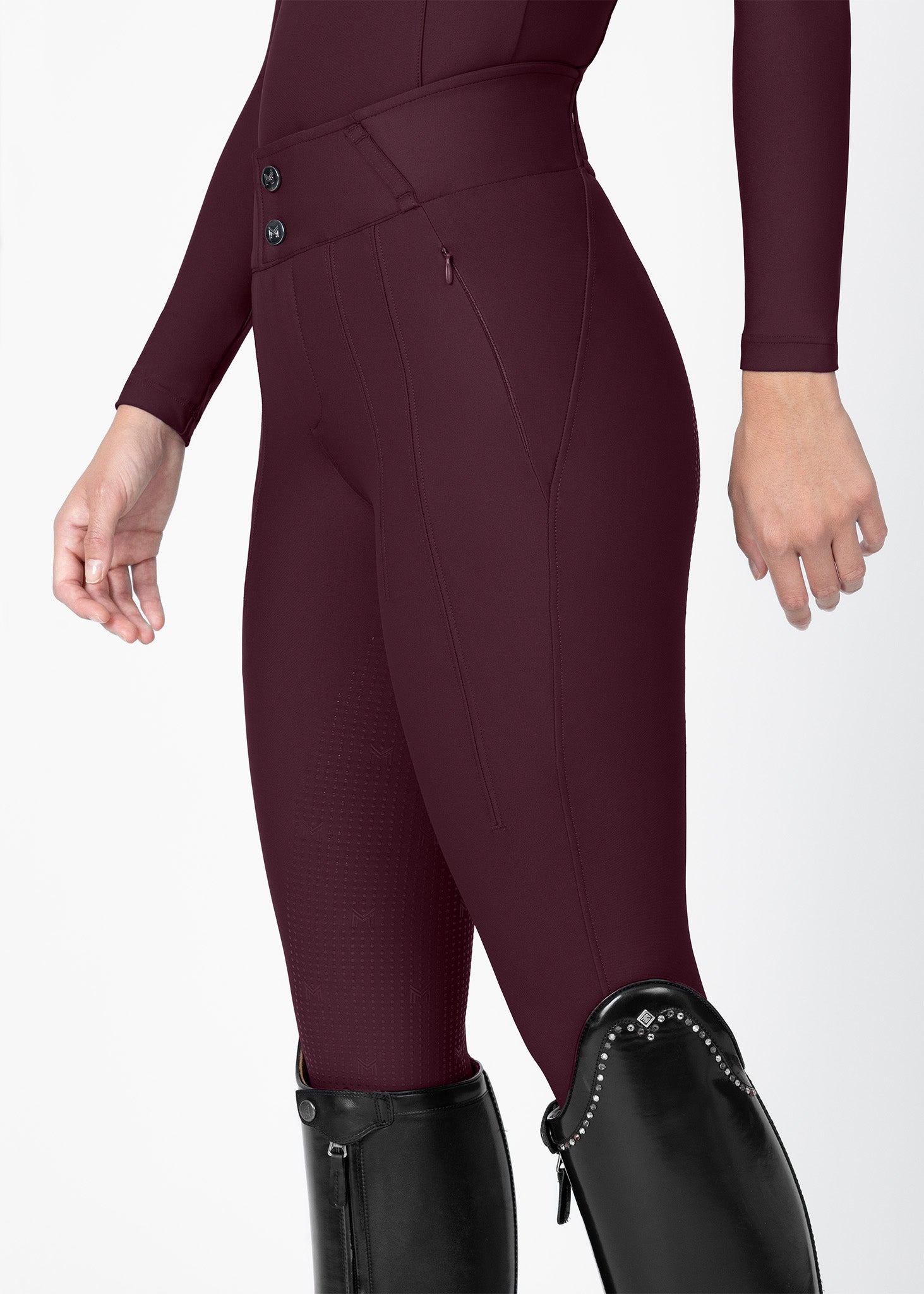 Vision Breeches (Burgundy)