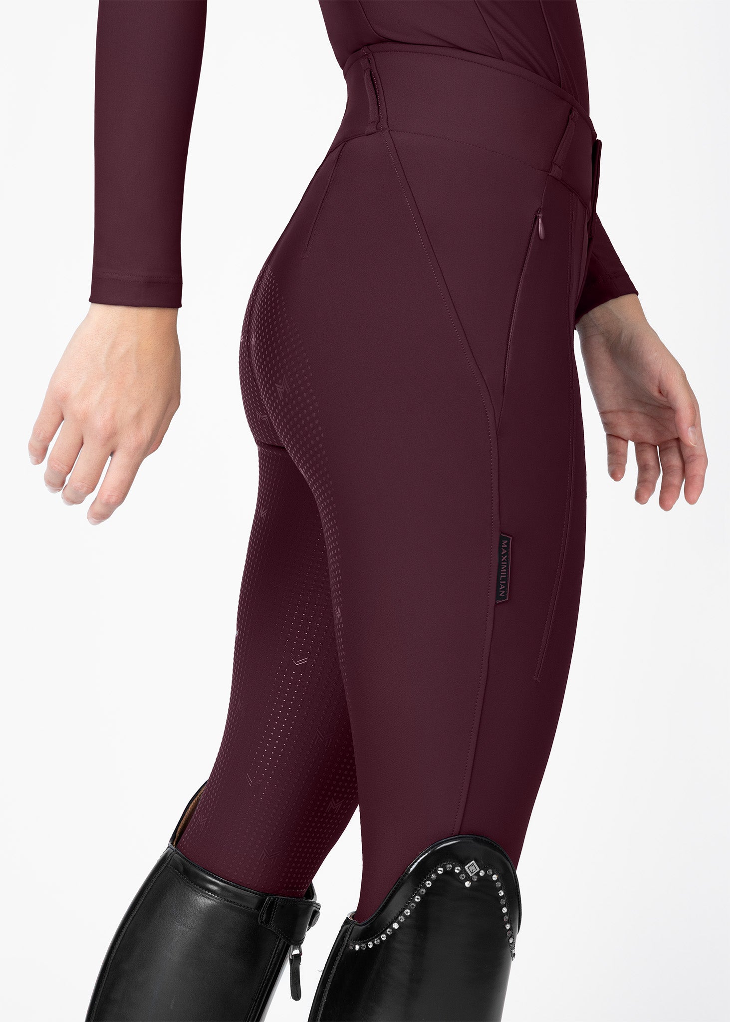 Vision Breeches (Burgundy)
