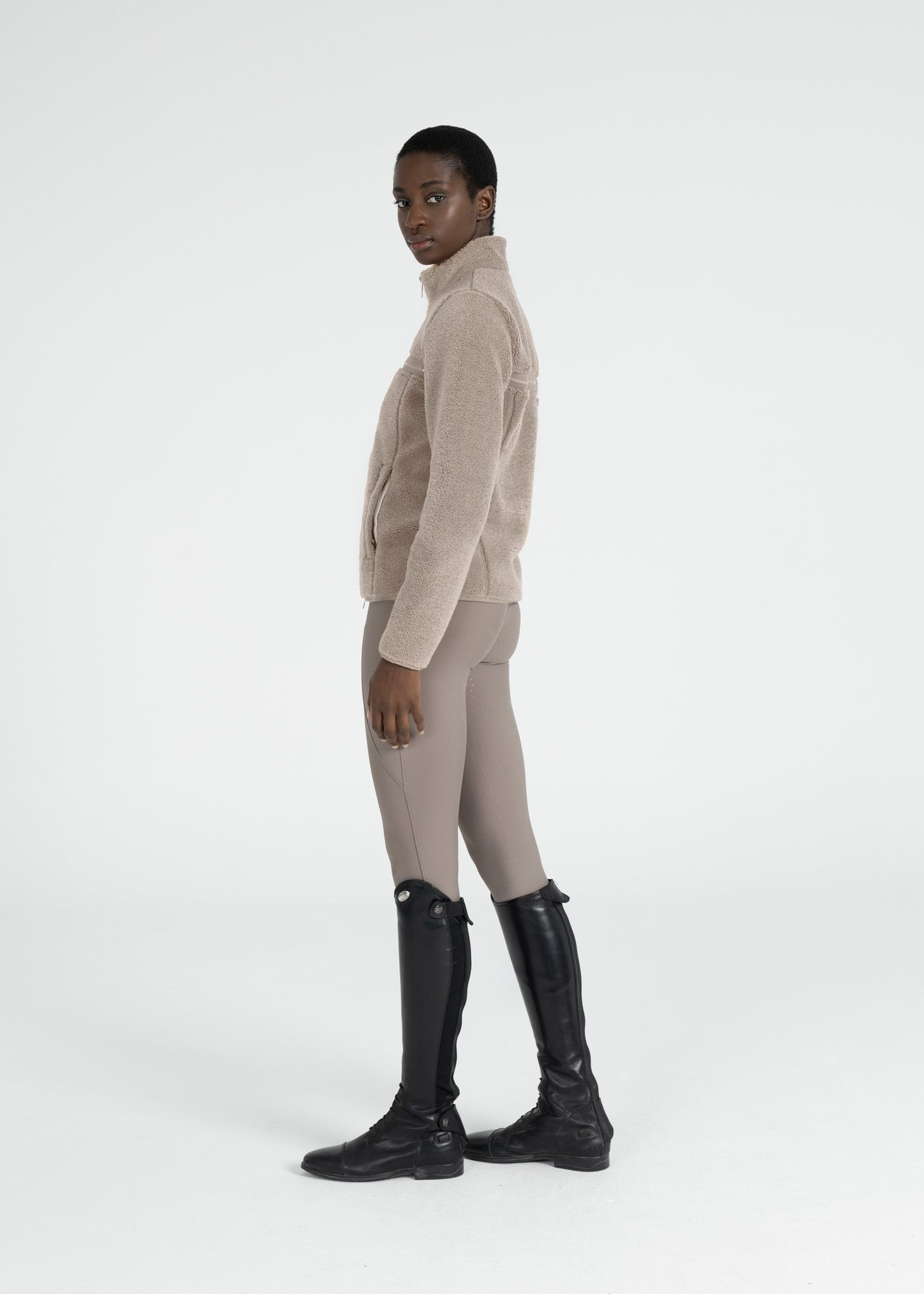 Ciara Teddy Jacket (Sand)