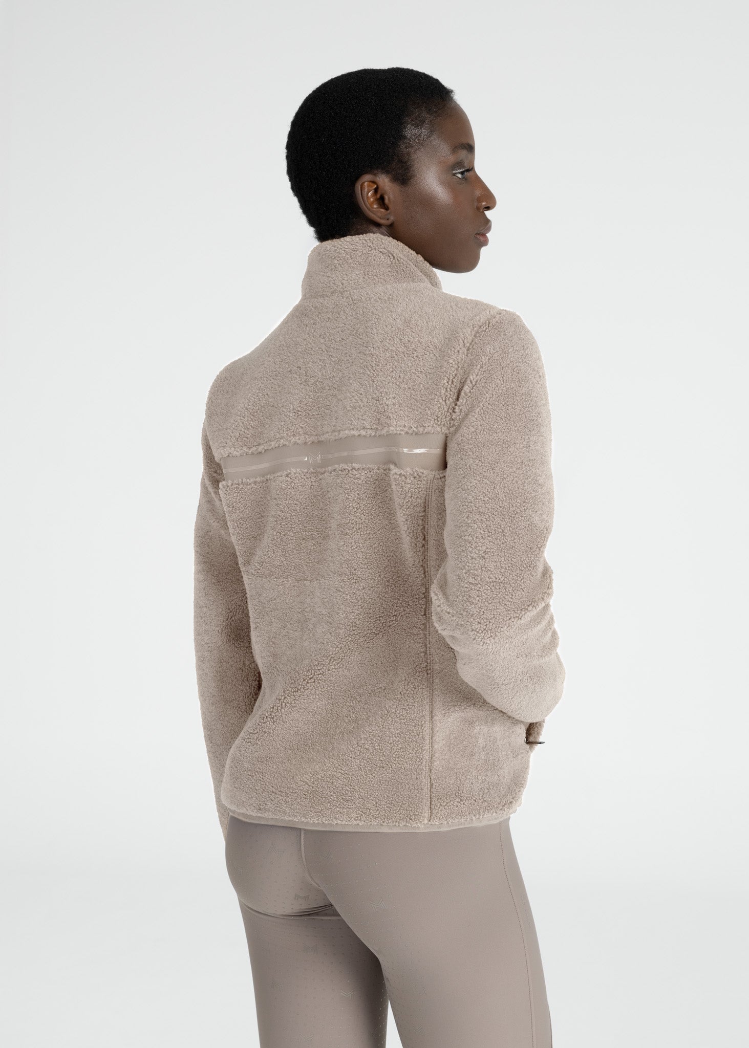 Ciara Teddy Jacket (Sand)