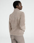 Ciara Teddy Jacket (Sand)