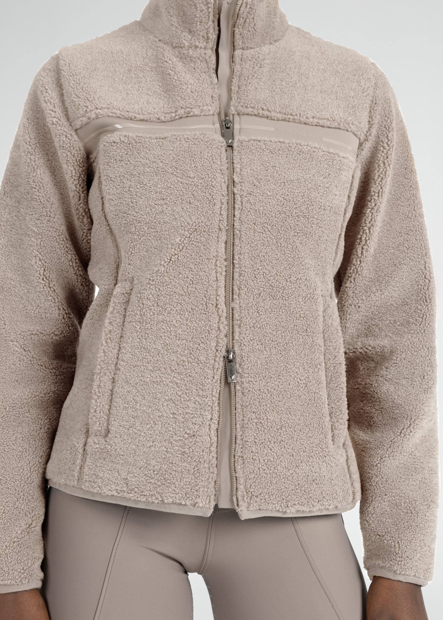 Ciara Teddy Jacket (Sand)