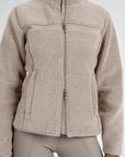 Ciara Teddy Jacket (Sand)