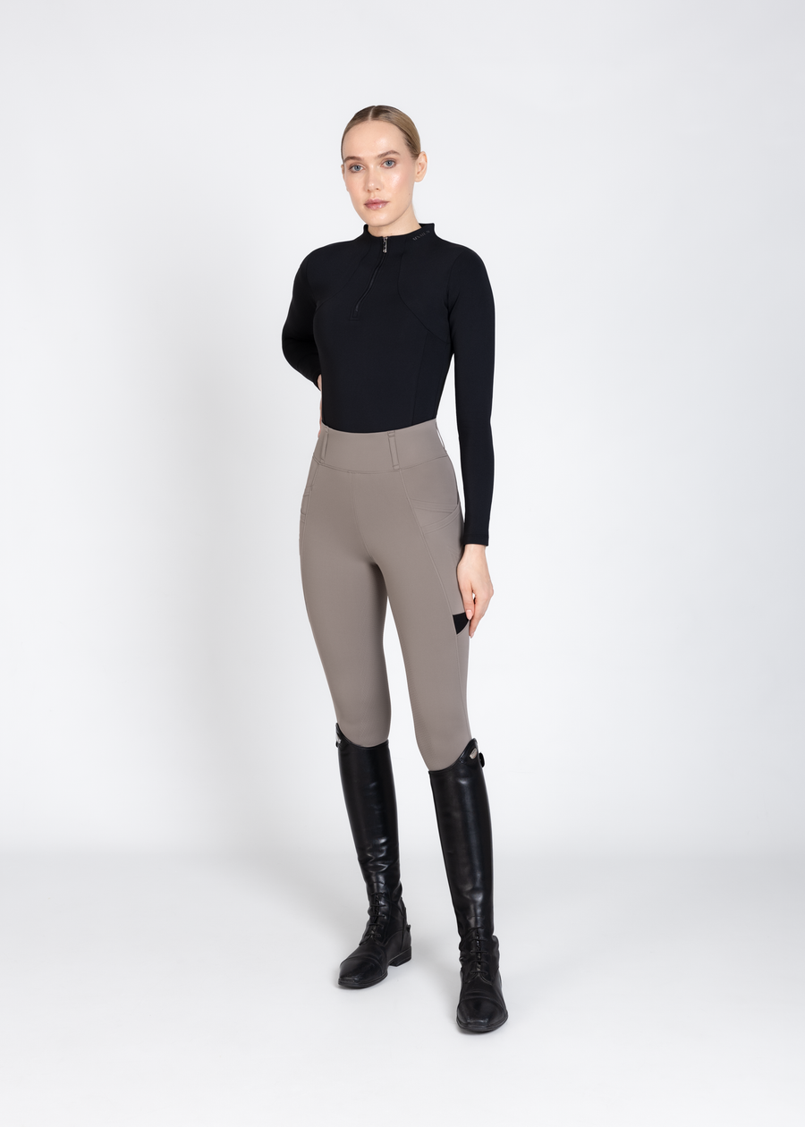 Tech Riding Leggings (Taupe)